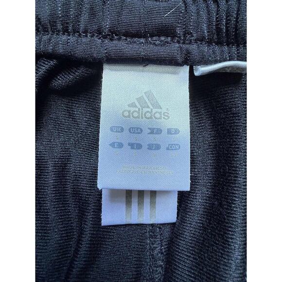 Adidas Tricot Pull On Elastic Waist Active Track Pants Black/White Men's Size L - Picture 6 of 9